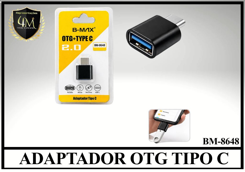 DAP 24 ADAPTADOR OTG TIPO C BM-8648