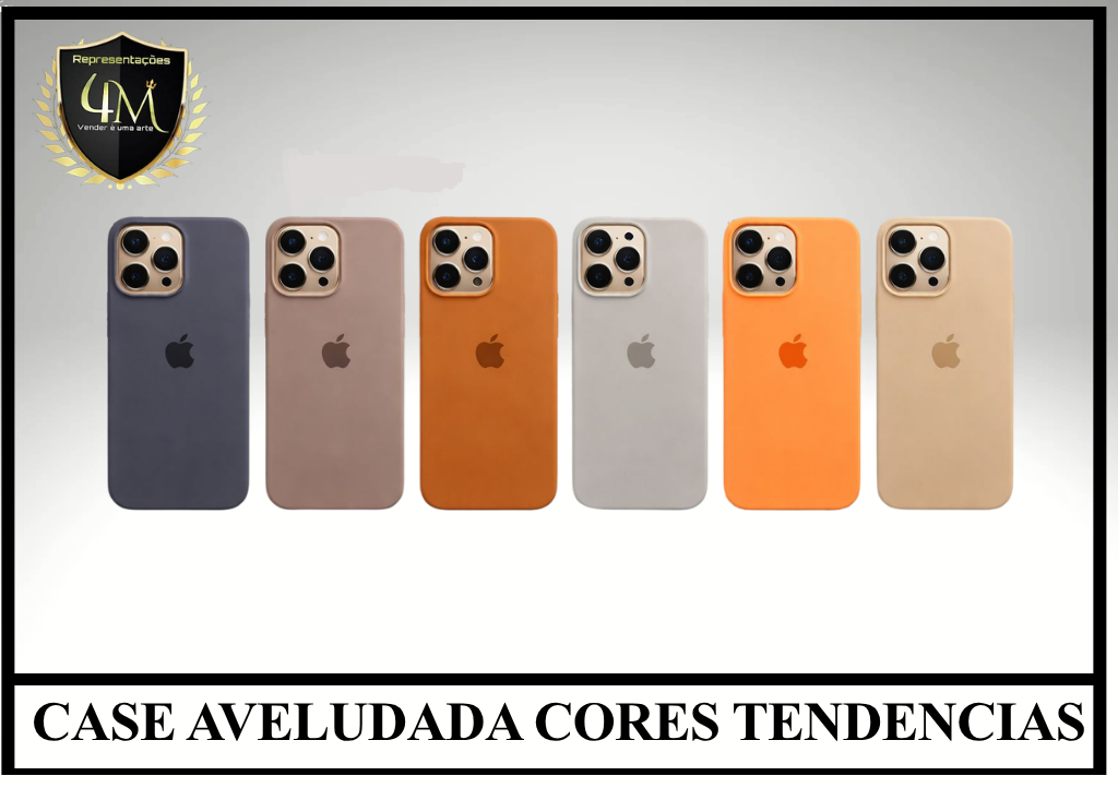 Y31 CASE AVELUDADA CORES TENDENCIAS 17 PRO MAX