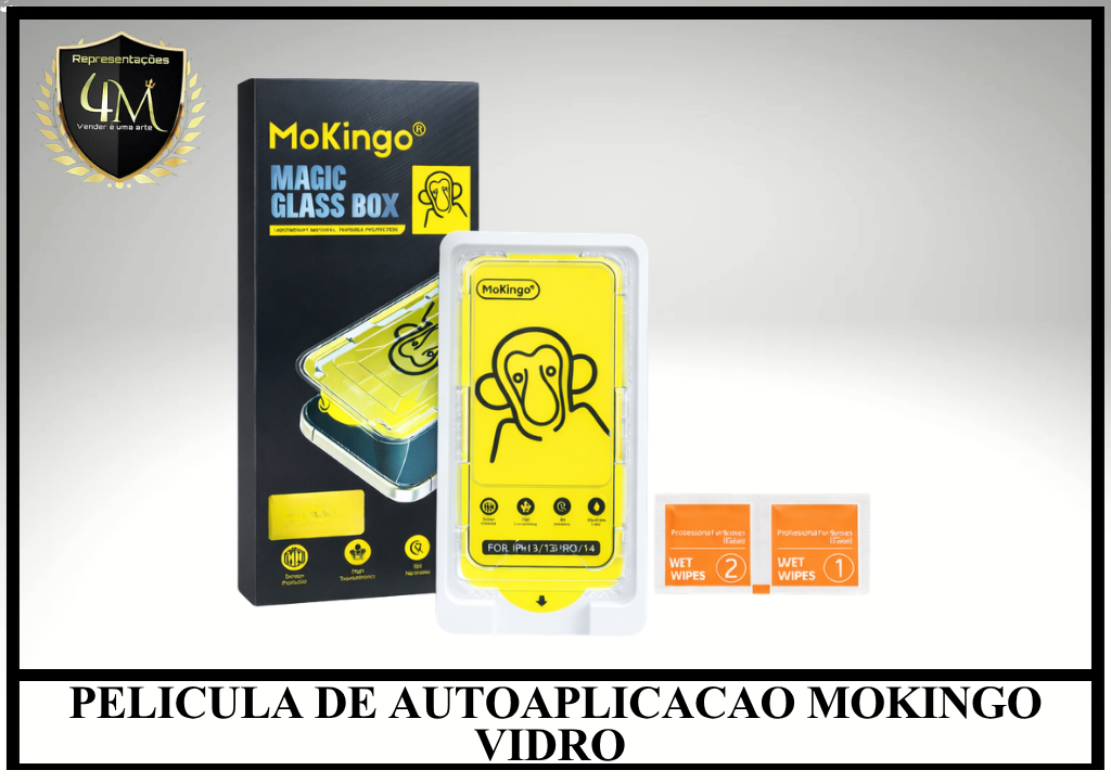 XPAFM 0003 PELICULA DE AUTOAPLICACAO MOKINGO IPHONE 13 / 13 PRO / 14 / 16E