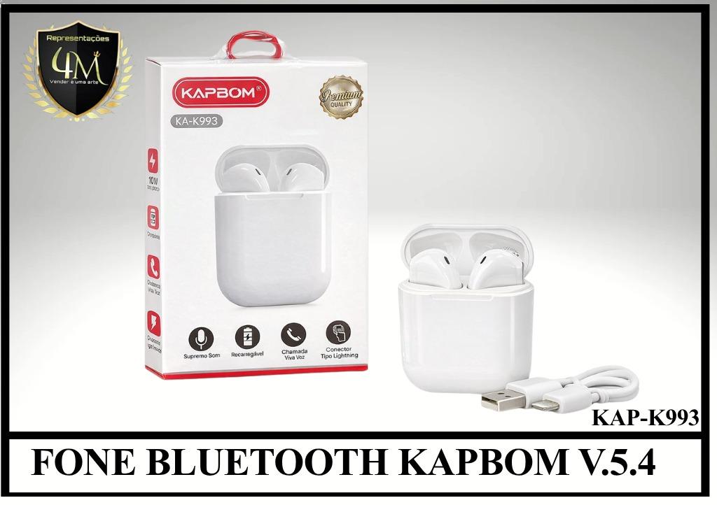 D113 - FONE BLUETOOTH KAPBOM V.5.4 KAP-K993