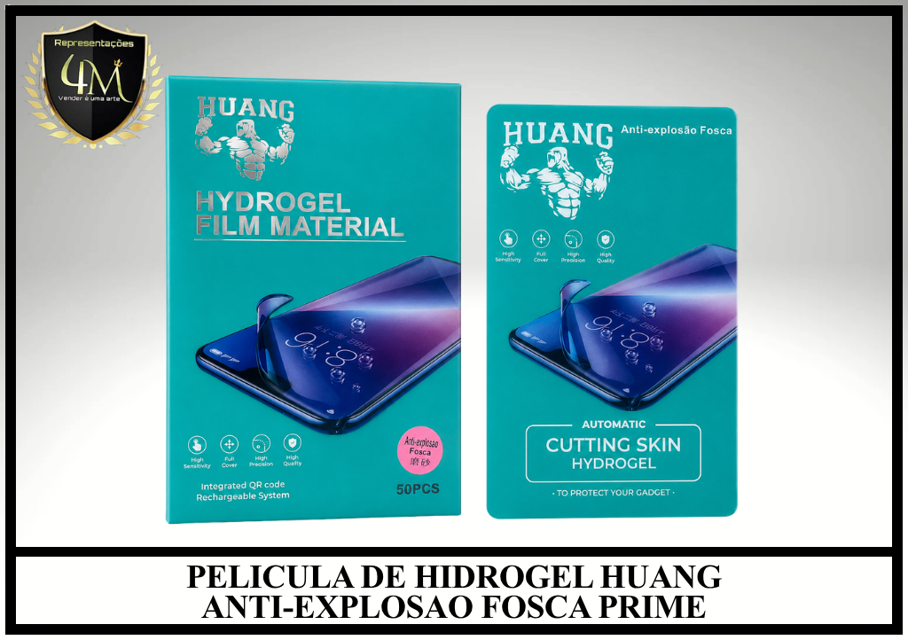 H012 - PELICULA DE HIDROGEL HUANG ANTI-EXPLOSAO FOSCA PRIME