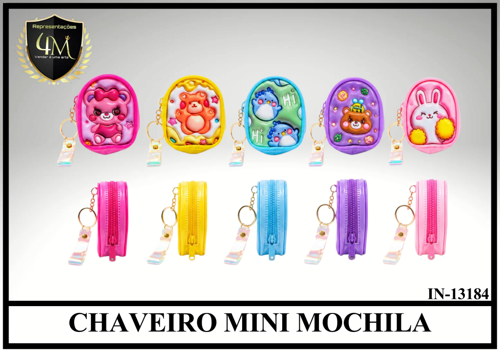 CHAV 19 CHAVEIRO MINI MOCHILA IN-13184