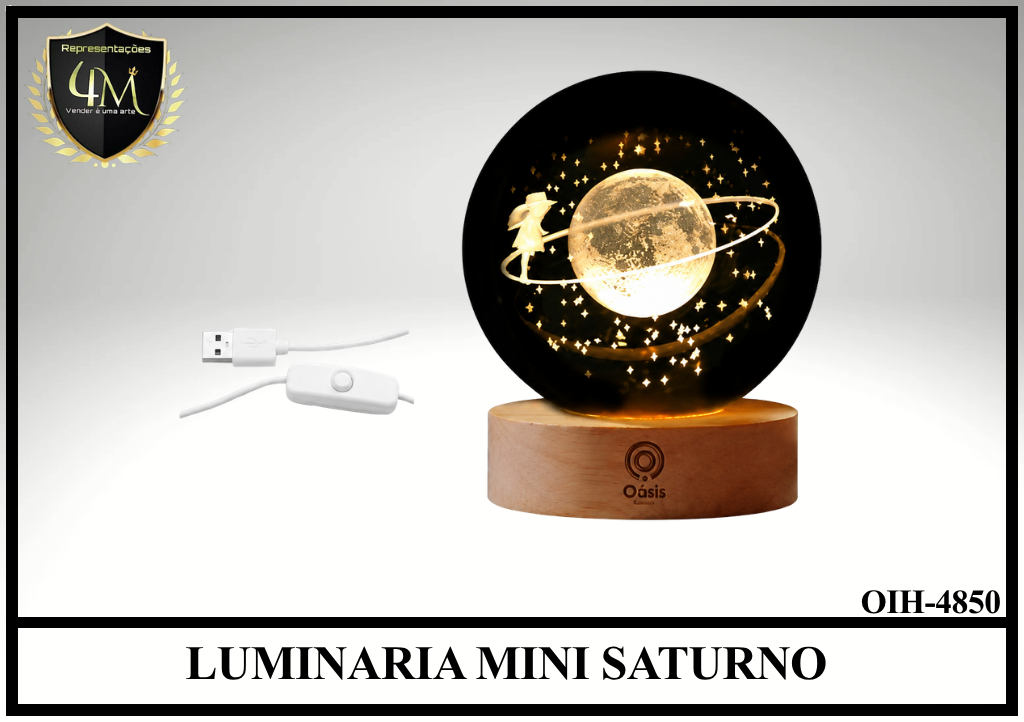 LUM 32 LUMINARIA MINI SATURNO OIH-4850