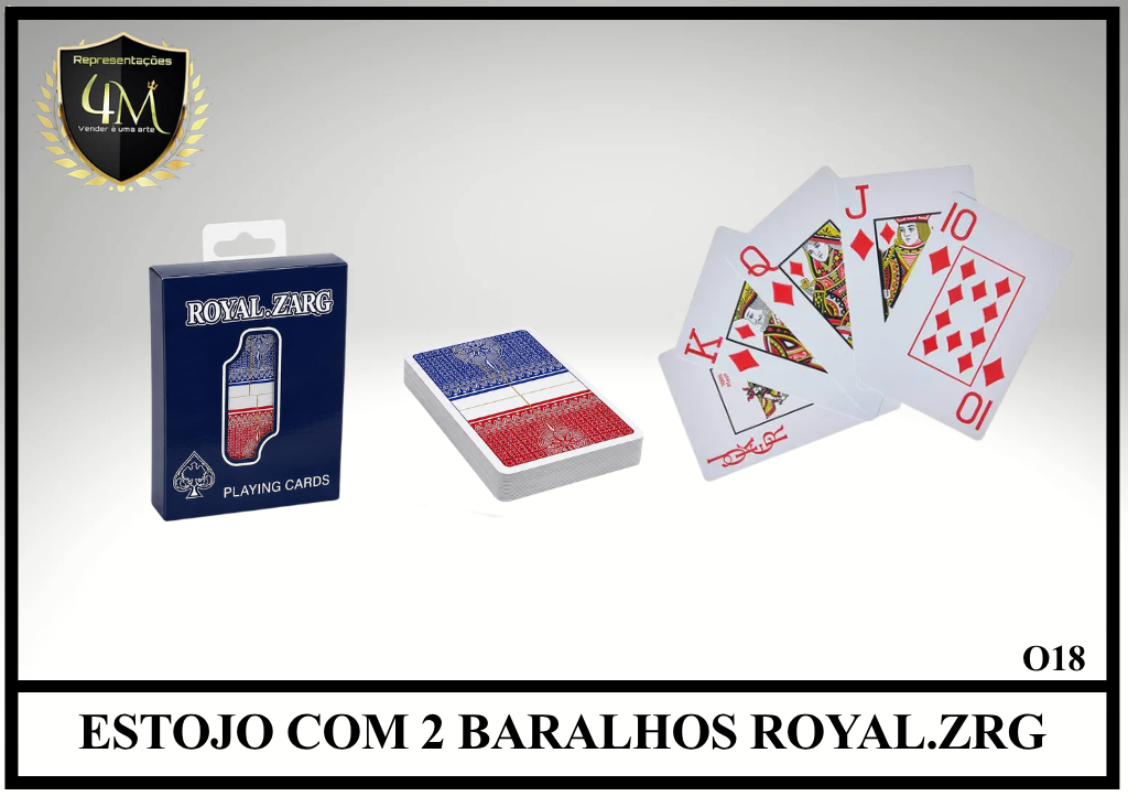 BAR 07 ESTOJO COM 2 BARALHOS ROYAL.ZRG O18