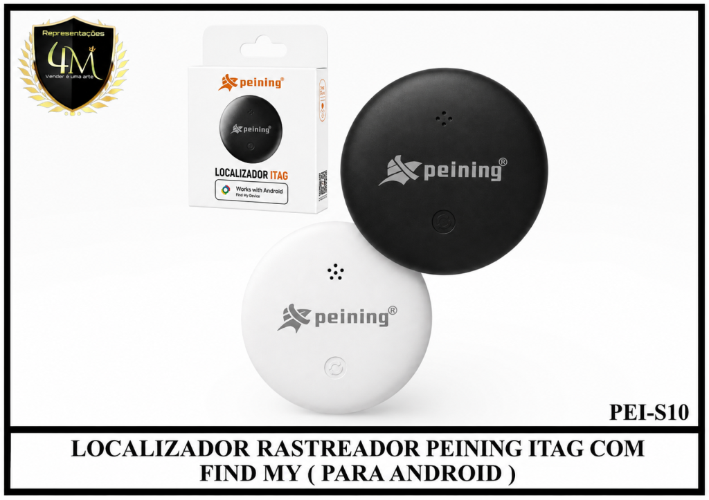 LOC 03 LOCALIZADOR RASTREADOR PEINING ITAG COM FIND MY ( PARA ANDROID ) PEI-S10