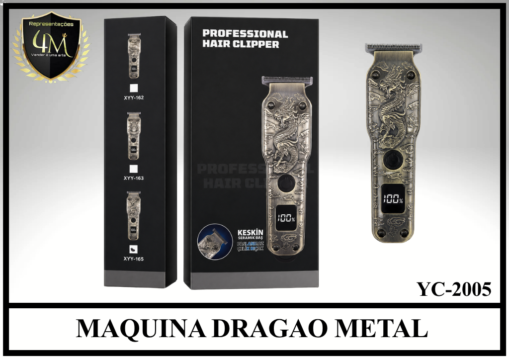BAB 33 MAQUINA DRAGAO METAL YC-2005