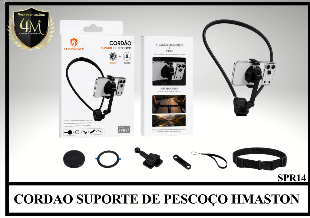 SUP 02 CORDAO SUPORTE DE PESCOÇO HMASTON SPR14