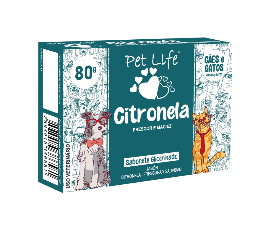 SABONETE CITRONELA 80G