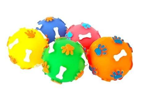 PETGROWS - BOLA PATA OSSO MINI COLORIDA