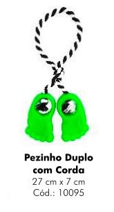 PETGROWS - PEZINHO DUPLO COM CORDA