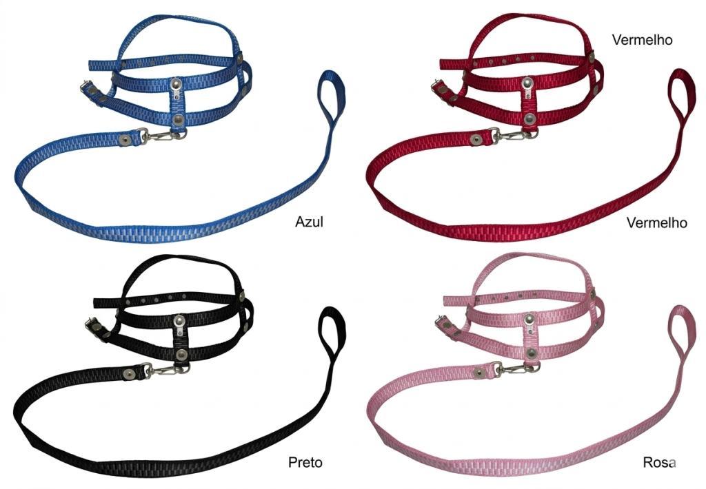 CONJUNTO PEITORAL GRADE DE NYLON DUPLO Nº 04