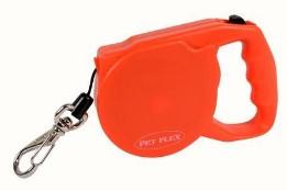 PET FLEX - GUIA CLASSICA 5KG/2M - VERMELHO