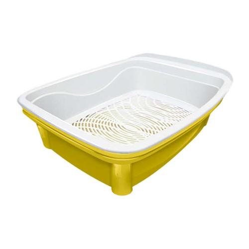 BANHEIRO DO GATO CLASSIC PLUS - AMARELO