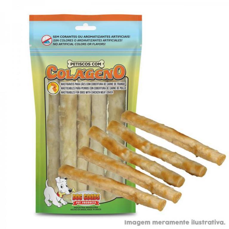 DOG GOODS - COLAGENO ROLL MINI FRANGO C/ 10