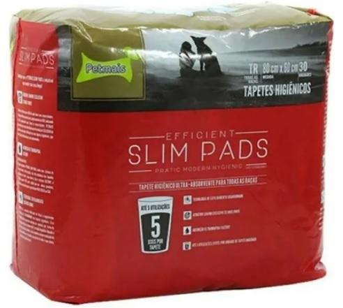 TAPETE HIGIENICO SLIM PADS - C/30 (80CM X 60CM)
