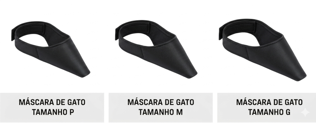 FOCINHEIRA PARA GATO (TIPO MASCARA) - P