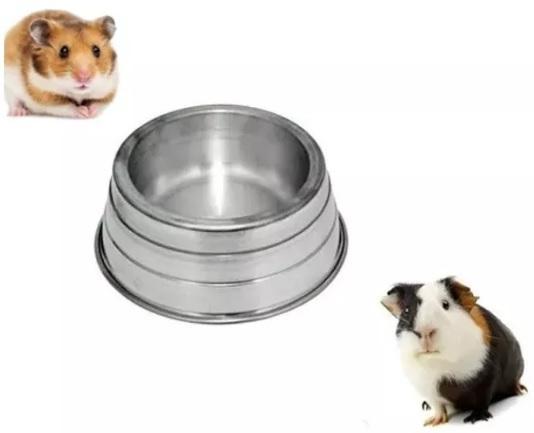 COMEDOURO HAMSTER ALUM. MÉDIO - LEVE