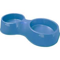 COMEDOURO DUPLO POP 2.000ML - AZUL