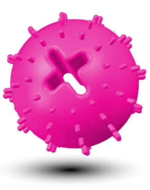 BOLA ADESTRAMENTO CRAVO 60MM - ROSA