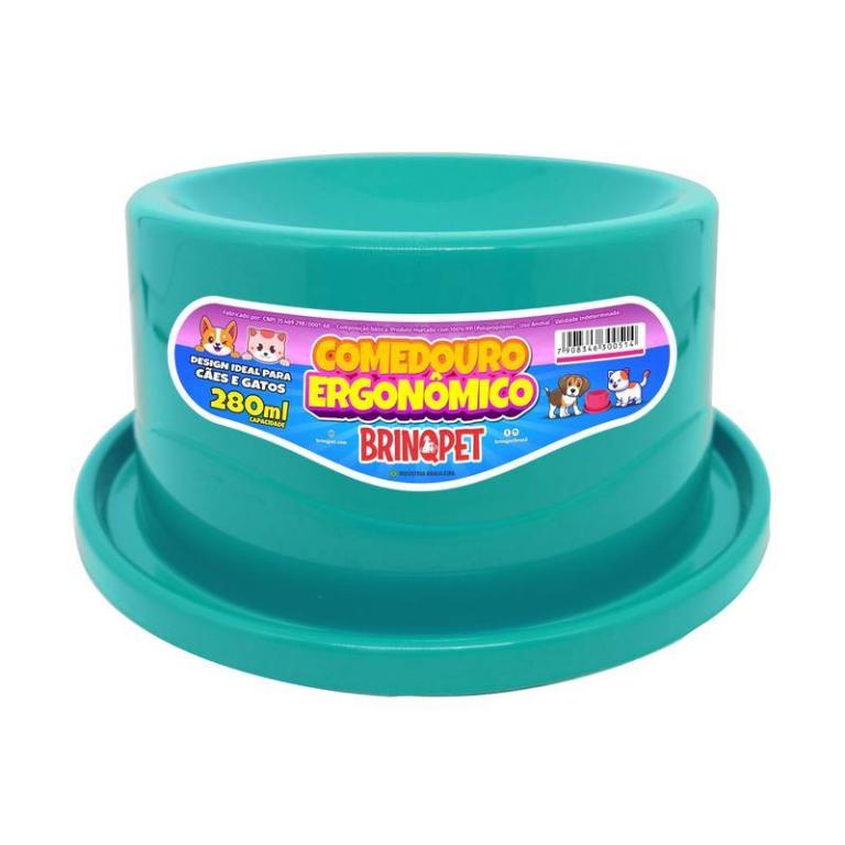 COMEDOURO ERGONOMICO - VERDE