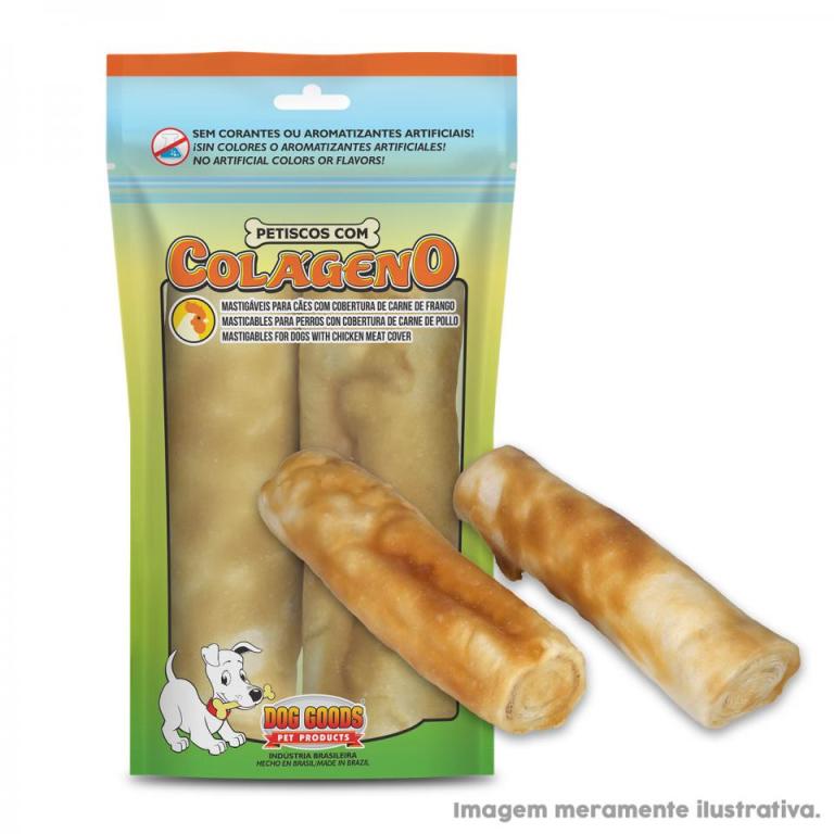 DOG GOODS - COLAGENO ROLL 4-5 FRANGO C/ 2