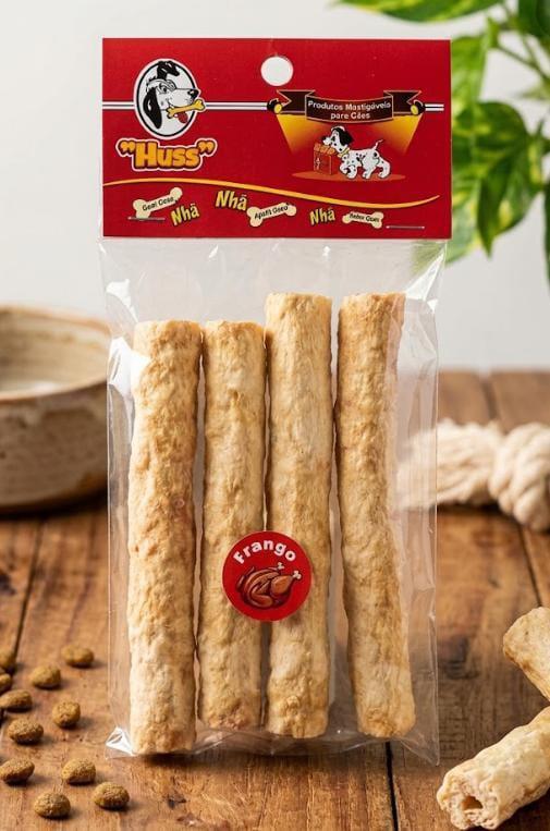A49 ROLL MEDIO COM COLAGENO - COM PASTA DE FRANGO - C/ 4 UNID.