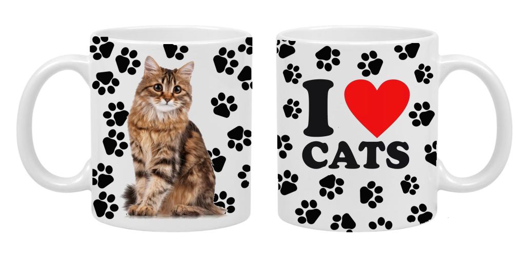 CANECA GATO MARROM