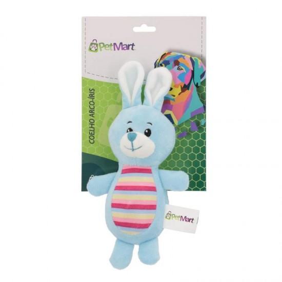 PELUCIA COELHO ARCO IRIS - 20 CM