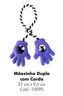 PETGROWS - MÃOZINHA DUPLA COM CORDA