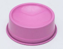 COMEDOURO P/ GATO COLORIDO BAIXO 200 ML