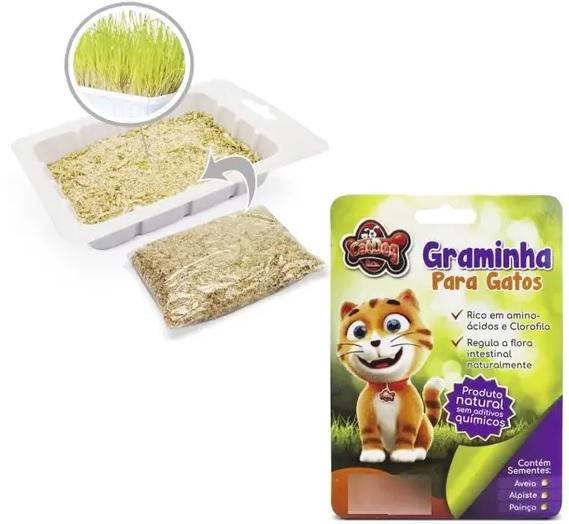 GRAMINHA GATOS 60 GRS