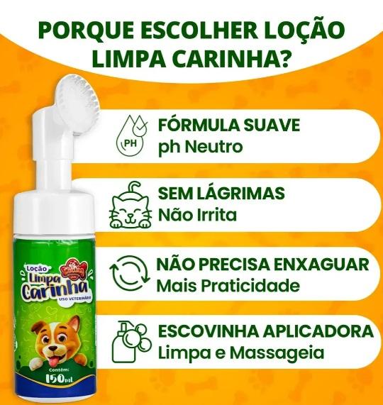 LIMPA CARINHA COM ESCOVINHA - 150ML