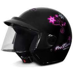 capacete ab.c/vis. liberty-3-56 preto for girls
