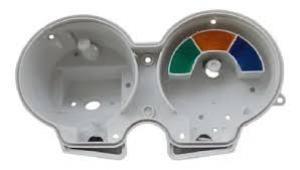 carcaca painel int. branca s/ visor fan 125 05>13