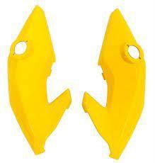 carenagem lat. bananinha amarelo titan 150/14>15 fan160 16>21
