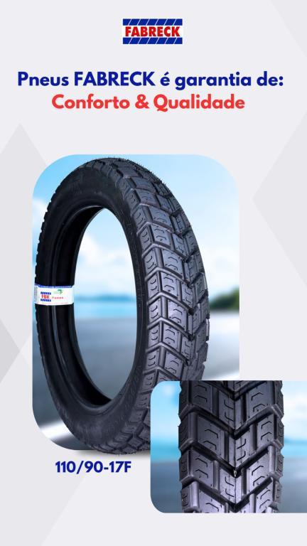 pneu tras. 110/90x17 bros novo:fabreck
