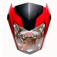farol completo c/ carenagem verm titan160/22>24