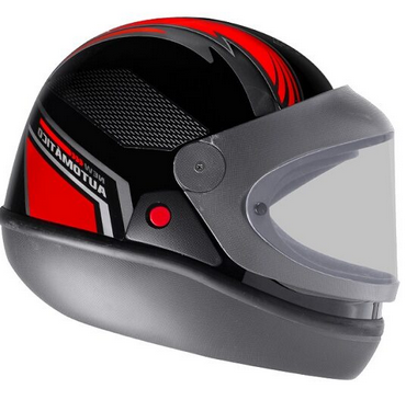 capacete automatico bolt 60 pto/verm