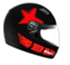 capacete ebf 7 antares 58 pto/verm