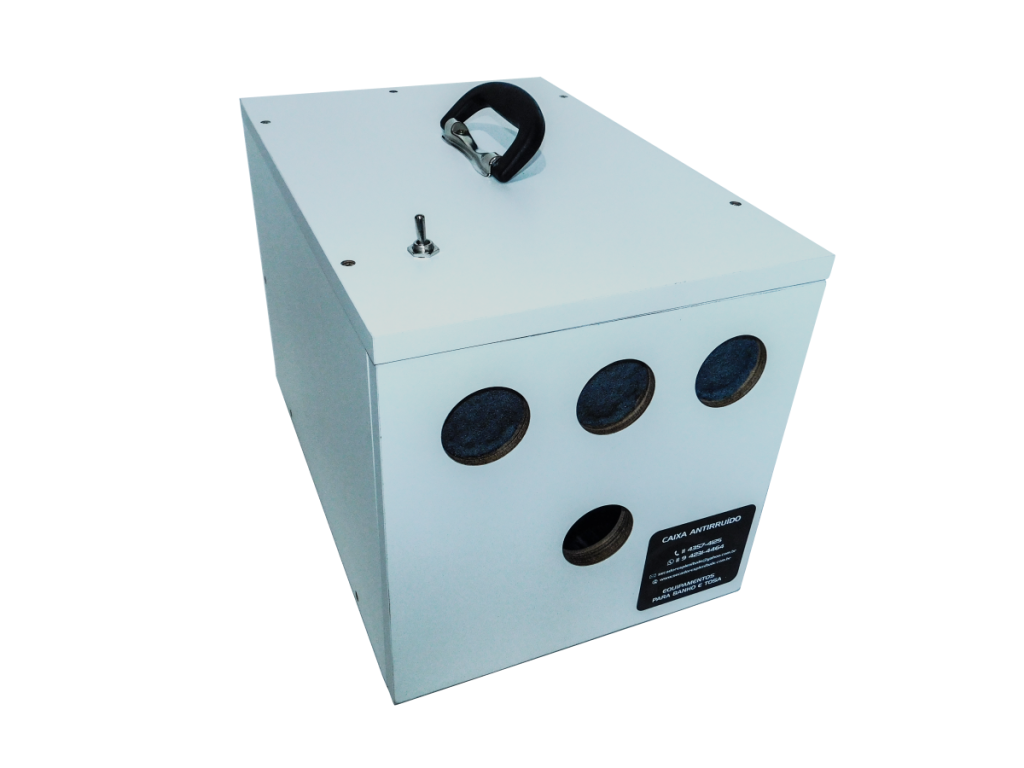 CAIXA ACUSTICA ANTIRRUIDO PARA SOPRADOR 7.5/9.5 BRANCA PLENITUDE