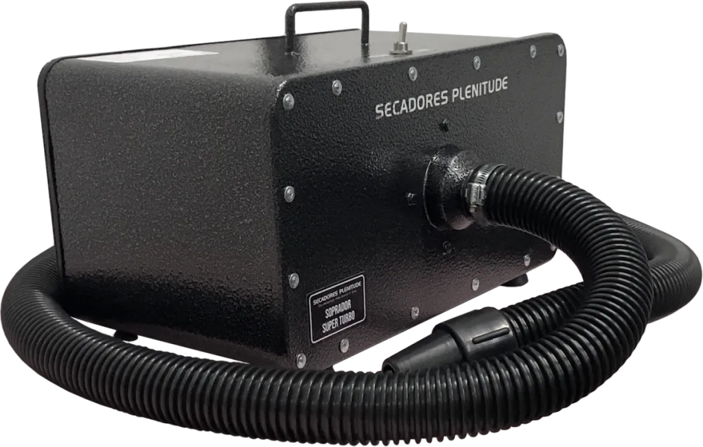 SOPRADOR PLENITUDE SUPER TURBO 2 MOTORES 2400W - CINZA CRAQUELADO 220V