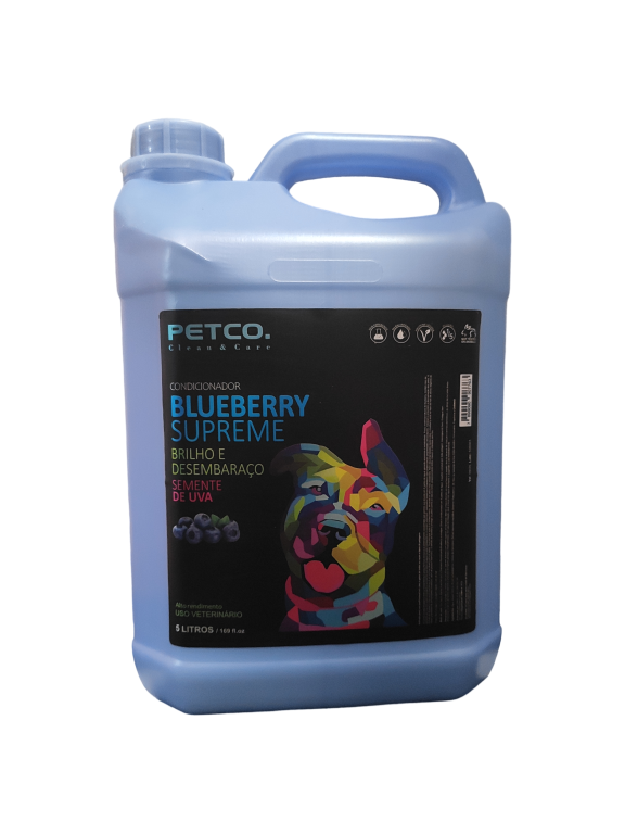 CONDICIONADOR BLUEBERRY SUPREME SECAGEM RAPIDA 5L 1:5 - PETCO