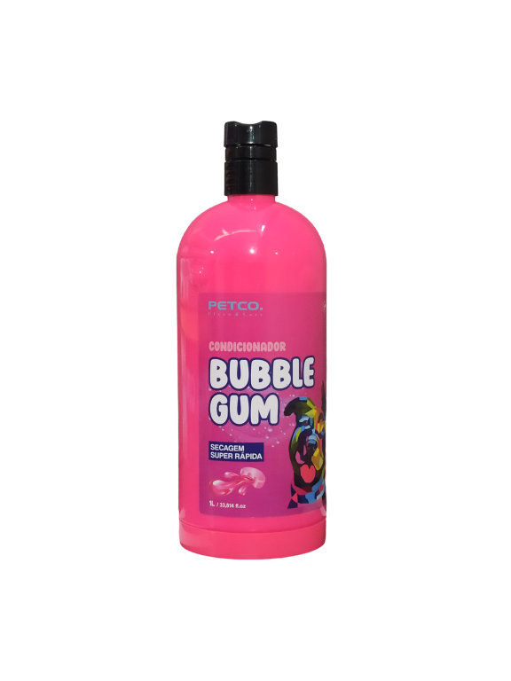 CONDICIONADOR BUBBLE GUM SECAGEM SUPER RAPIDA 1L 1:5 - PETCO