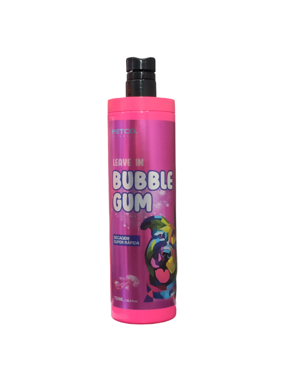 LEAVE IN BUBBLE GUM SECAGEM SUPER RAPIDA 750ML - PETCO