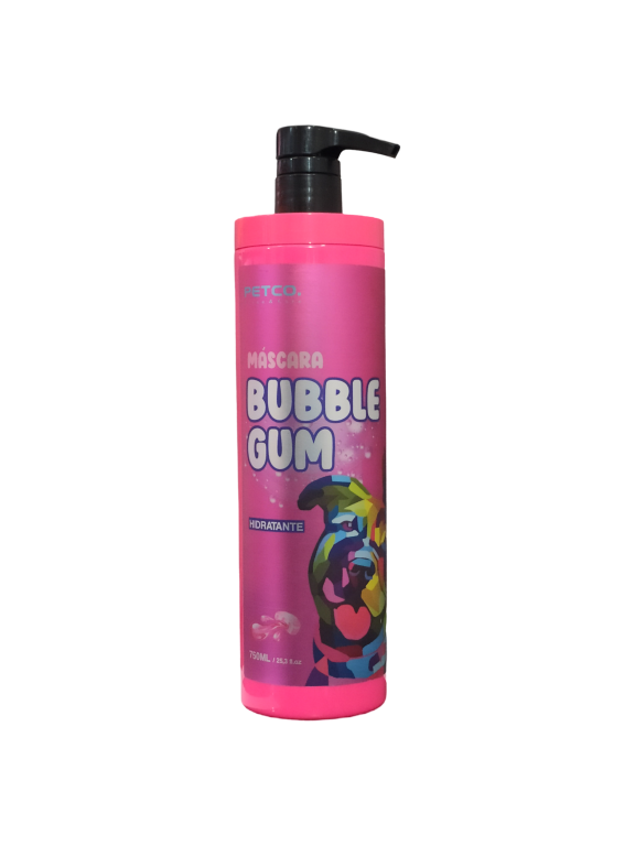 MASCARA BUBBLE GUM SUPER HIDRATAÇAO+SECAGEM RAPIDA 750ML - PETCO