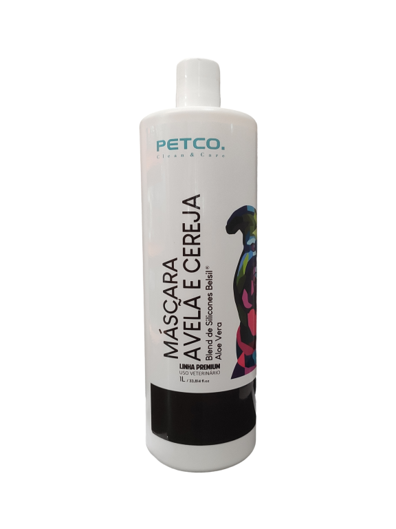 MASCARA HIDRATAÇAO AVELA E CEREJA 1L - PETCO