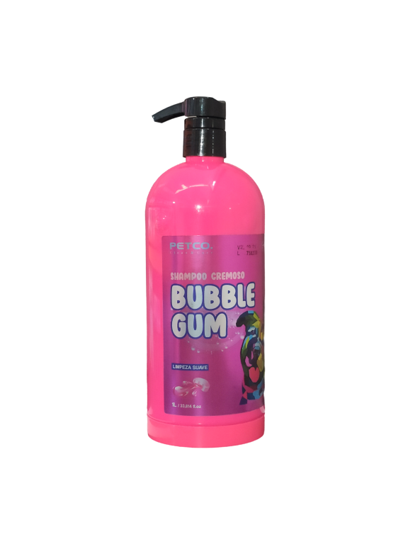SHAMPOO BUBBLE GUM TUTTI FRUTTI SECAGEM RAPIDA 1L 1:10 - PETCO