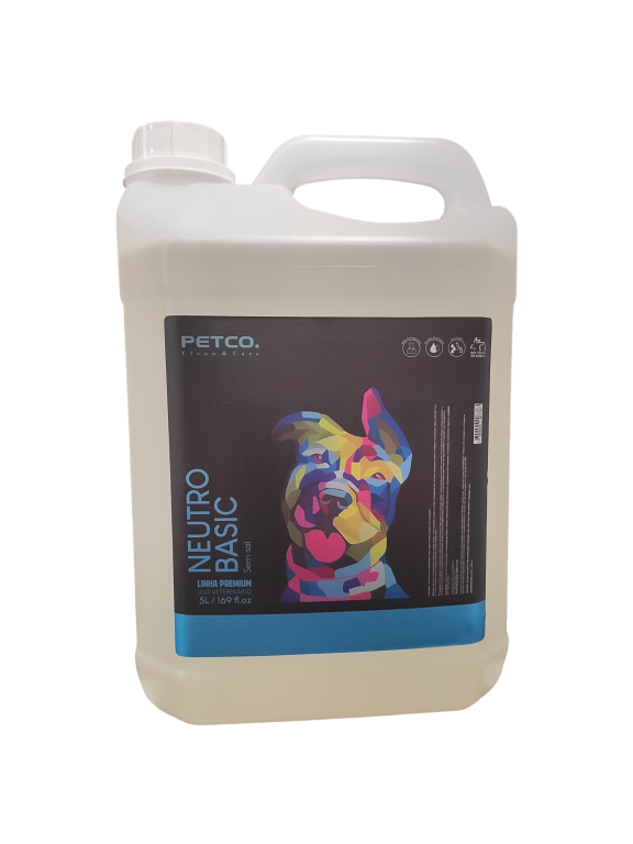 SHAMPOO NEUTRO BASIC 5L 1:5 - PETCO