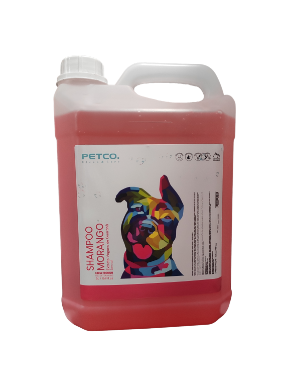 SHAMPOO NEUTRO MORANGO 5L 1:5 - PETCO