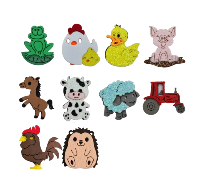 412 - COLEÇÃO FAZENDA (30 UNIDADES)